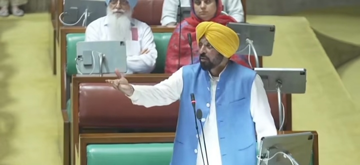 पंजाब विधानसभा में भारी हंगामा: सीएम मान पर शराब पीकर आने के आरोप, विपक्ष ने की डोप टेस्ट की मांग