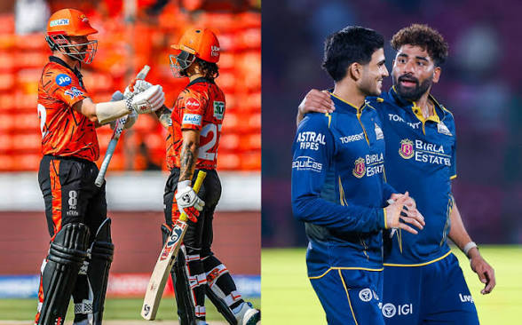 IPL 2026: प्लेऑफ की जंग में सनराइजर्स हैदराबाद ने टॉस जीता, गुजरात टाइटंस पहले करेगी बल्लेबाजी
